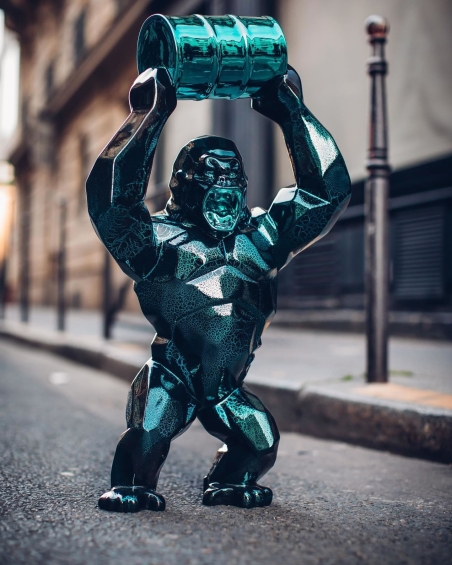 Wild Kong Barrel crackled