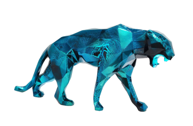 Crackled Panther