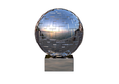 Puzzle - Contemporary Sphere with...