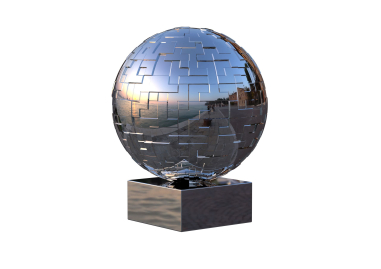 Puzzle - Contemporary Sphere with...