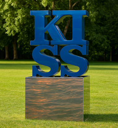 KISS - Contemporary Sculpture with...