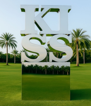 KISS - Contemporary Sculpture with...
