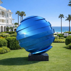 Blue Ball - Offset Ring Structure