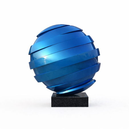 Blue Ball - Offset Ring Structure