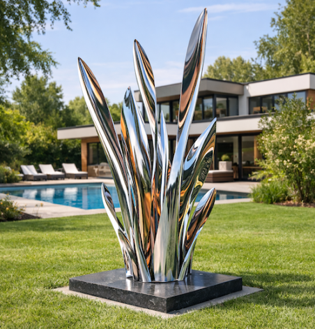 Aloe - Abstract sculpture Organic Botanical Form