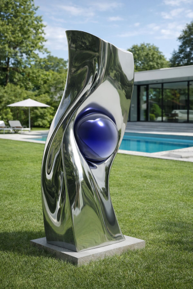 Clash- Stainless Steel Abstract...
